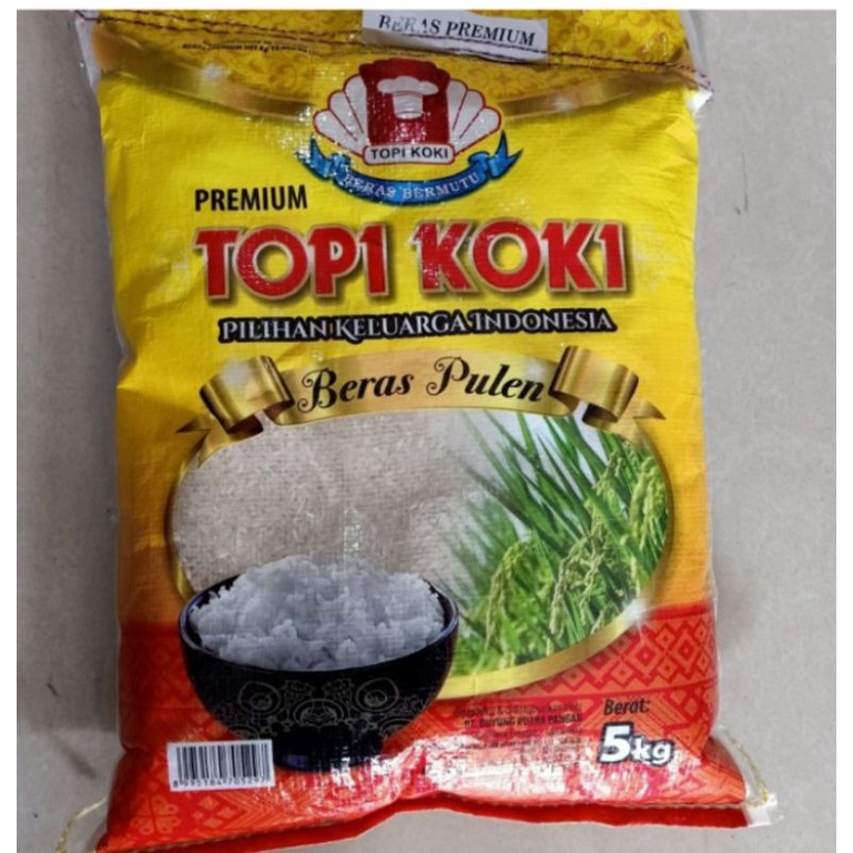 Beras Topi koki 5kg