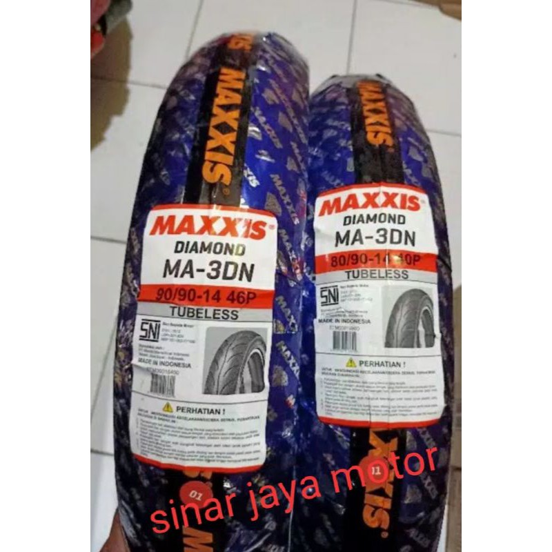 BAN MATIC MAXXIS  diamond SEPAKET 80/90_14 &amp; 90/90_14,