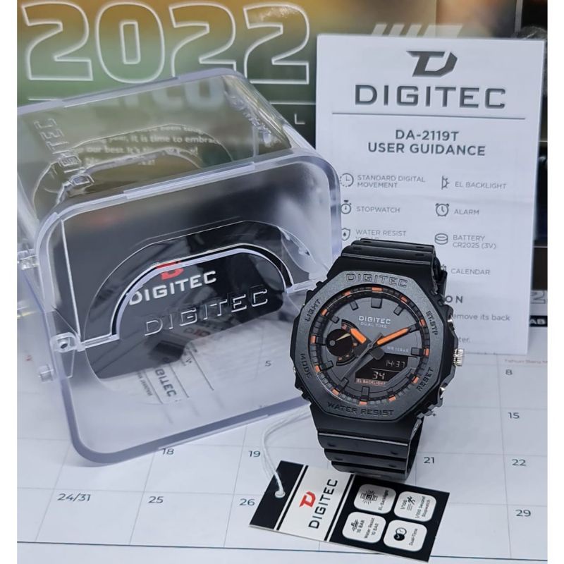 JAM TANGAN DIGITEC NEW ARRIVAL UNISWX COWOK AND CEWEK SPORTY KEREN