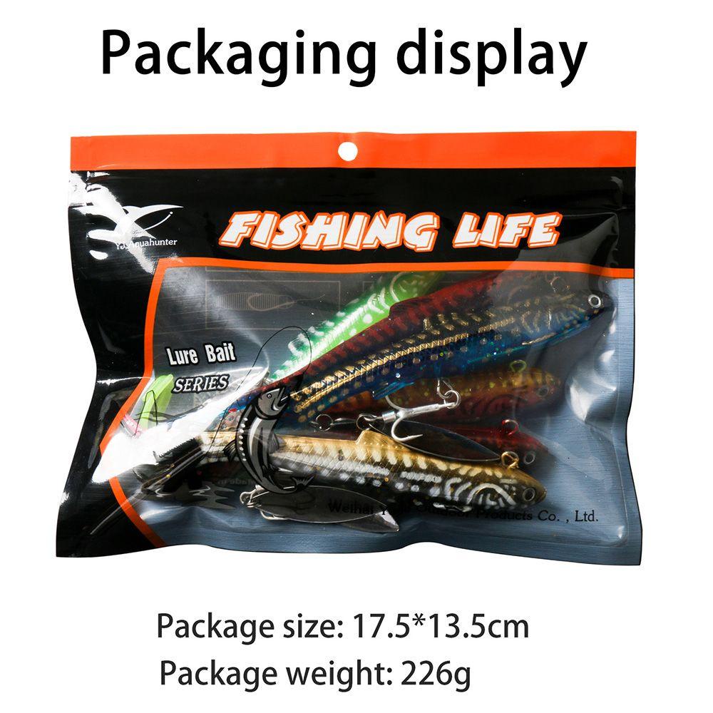 Preva Soft Lure Lembut Ikan Perlengkapan Luya Aksesoris Bercabang Ekor Memimpin Ikan Swimbait