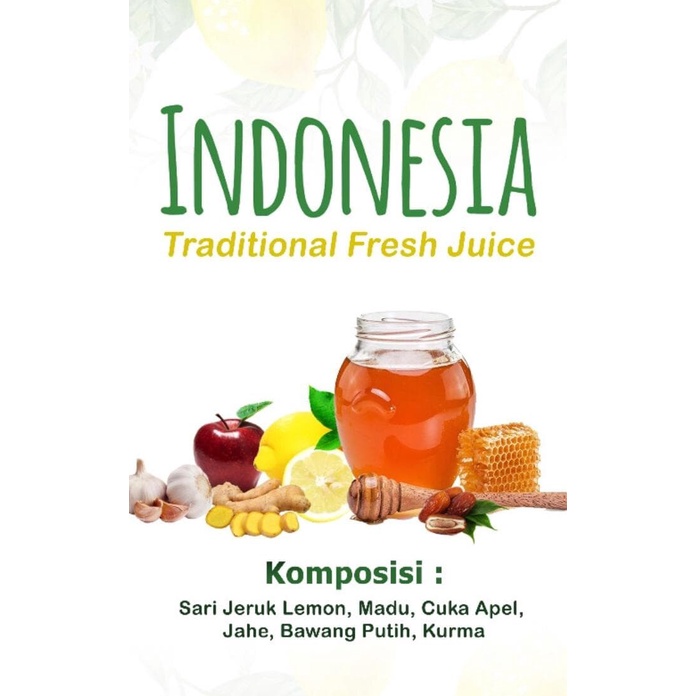 

tradisional-minuman- indonesia traditional juice (250ml) jus diet -minuman-tradisional.