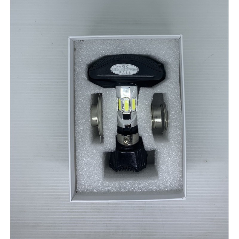 Lampu Depan 6 Sisi RTD Rayton Asli Ac Dc Original Lampu LED 6 Mata AC/DC Original M02E M:02E Plus Kipas H6 H4 & 3 Mata-3