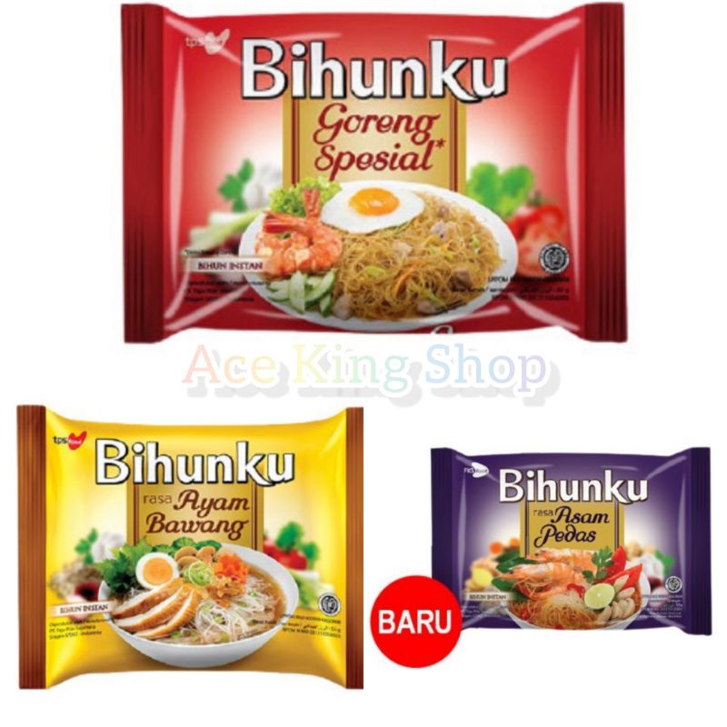 

Bihunku Bihun Instan 55gr 1 Pcs