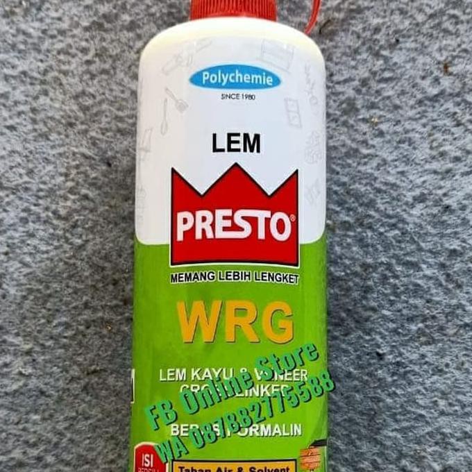 

Sp748658- Lem Kayu Presto Wrg 600G Waterproof T7Re6I5Us