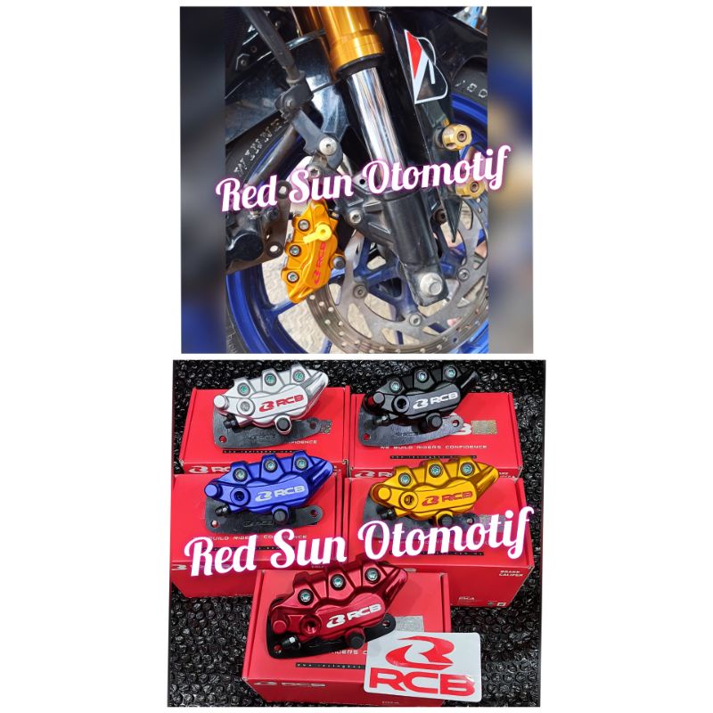 Kaliper RCB S series 2 Piston R15 V2 V3 Mt15 Xabre Vixion R ORI