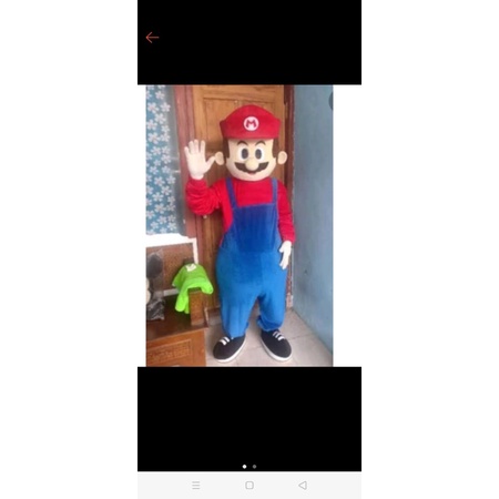 Kostum badut KARAKTER Super mario Kostum badut dewasa kostum badut anak