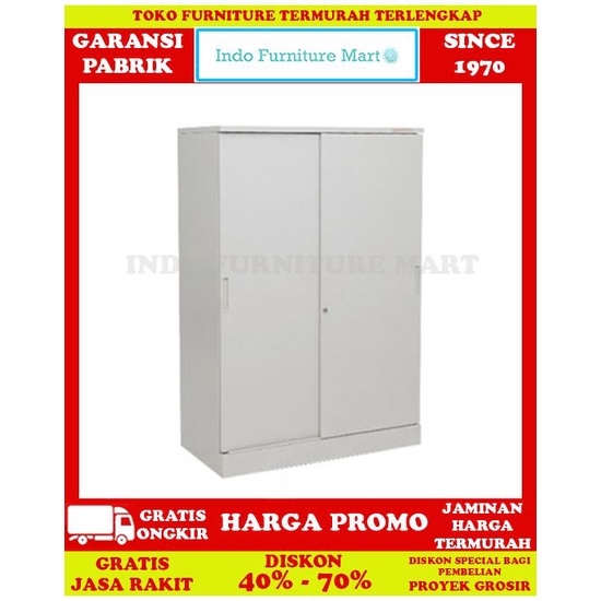 Lemari Arsip Filing Cabinet Kantor Besi Chitose Inexto 1320 Sl Door