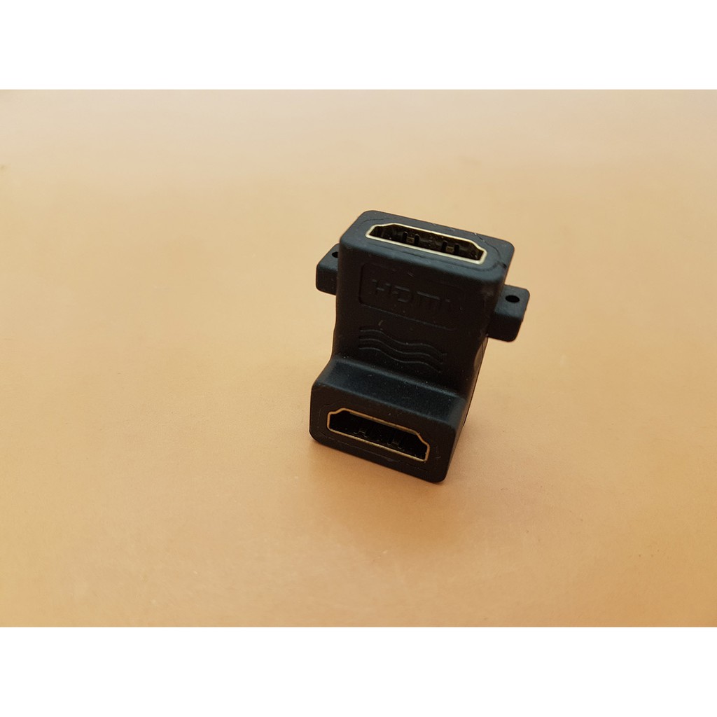 L Shape HDMI Converter Female to Female