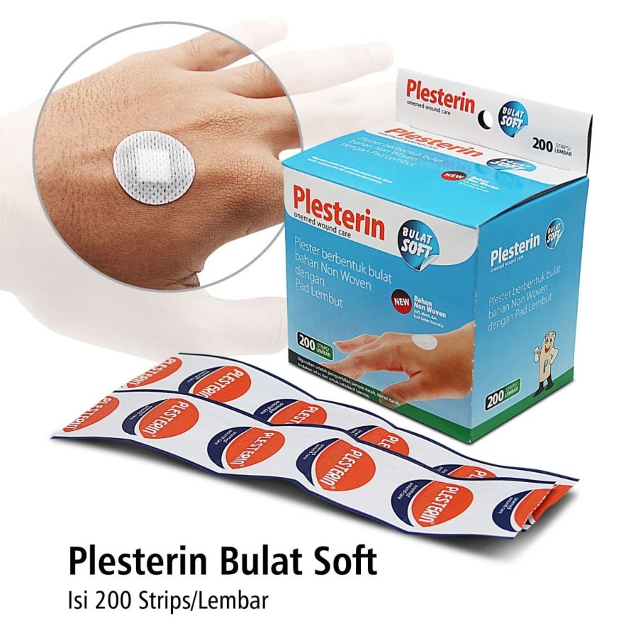 Plesterin Bulat Soft OneMed Non Woven