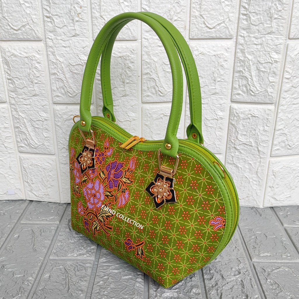 Tas Selempang Muslimat Batik NU Model Apel Tas Bahu Muslimah