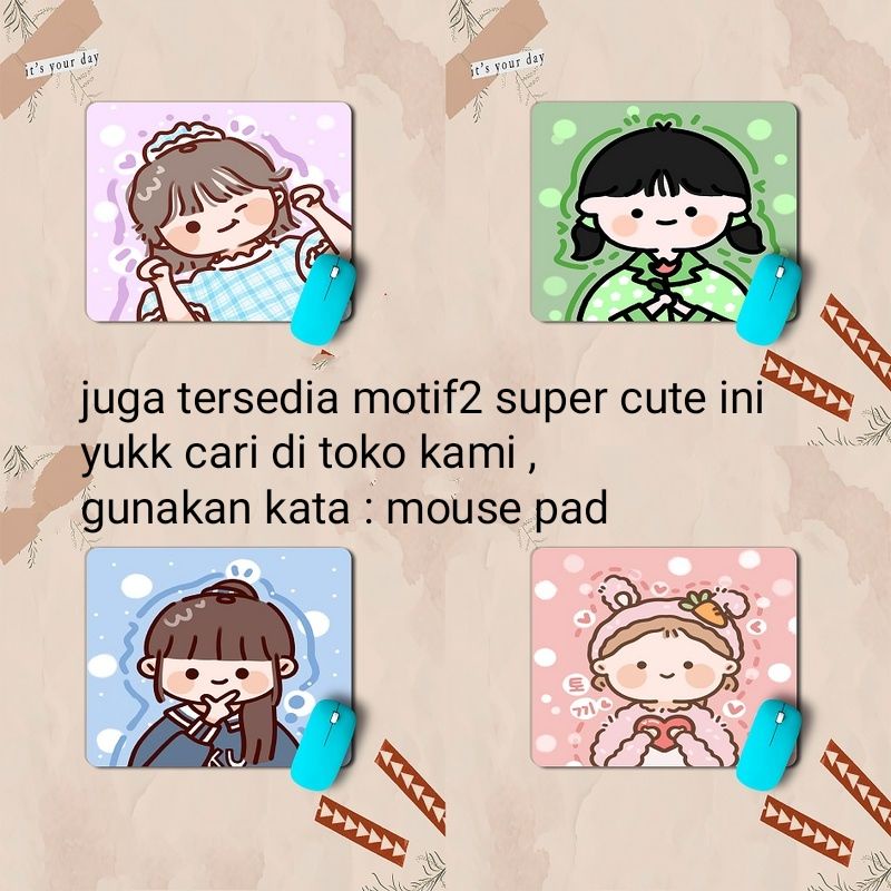 Mouse Pad Bantal Ergonomis Tatakan Alas Pergelangan Tangan Mouse Pad Lentur Anti Slip Ada Bantalan Mouse Pad Motif Karakter Kawaii Girl Unicorn Mouse Pad Motif Lucu Mouse Pad Anak Bagus Murah Mousepad