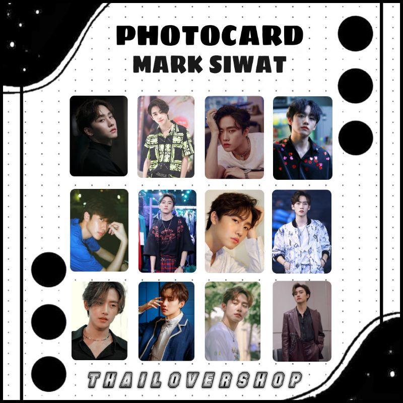 PHOTOCARD MARK SIWAT THAI ACTOR RAIKANTOPENI