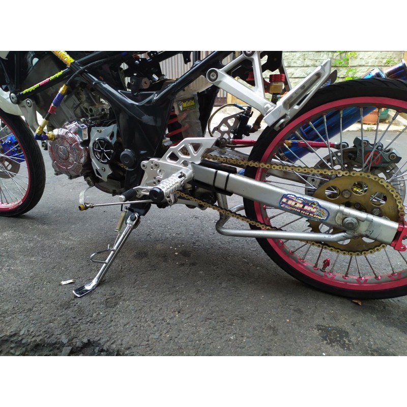 Standar Samping Chrome Crome Ring 17 Yamaha Matic Mio Xeon Nouvo Mio J Dll