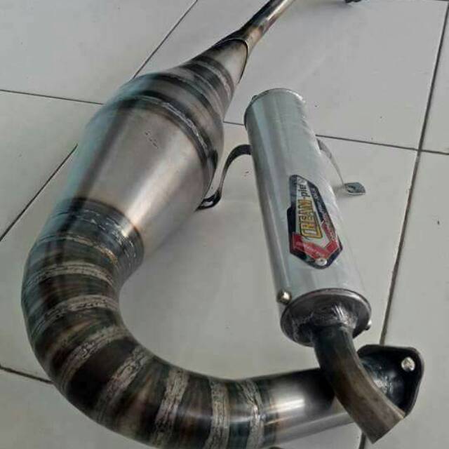 Knalpot Racing Creampie jogja. Ninja 150 R dan RR
