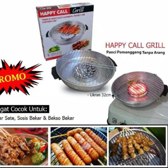Wow Murah Meriah.. Happy call grill panci bakaran alat panggang alat bakar