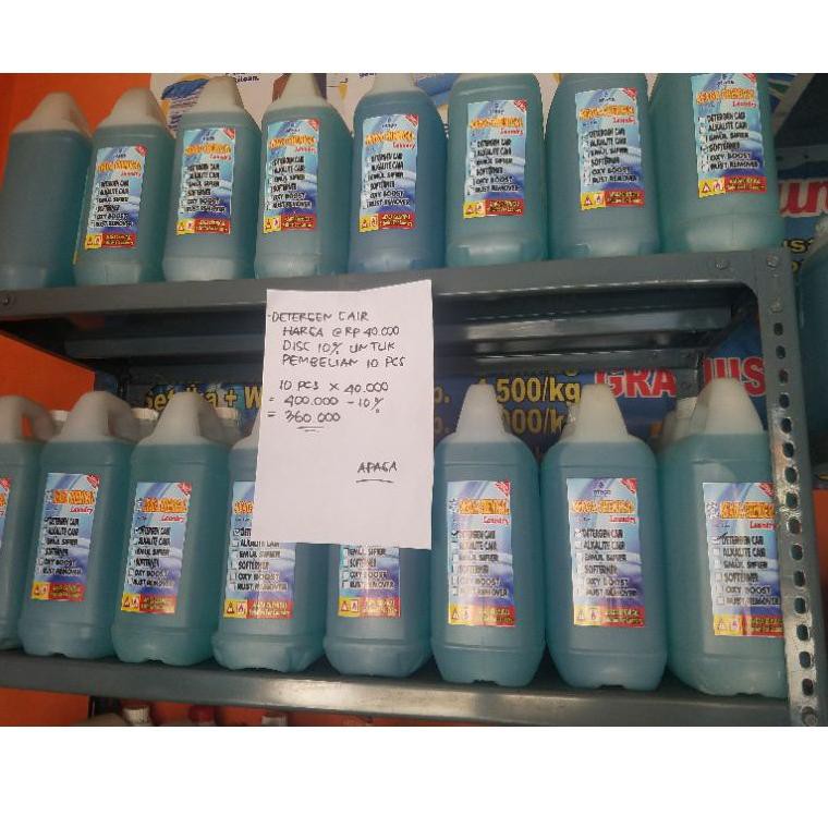

4.4 HARGA GROSIR (Ready Stock) DETERGEN CAIR LAUNDRY 5 LITER