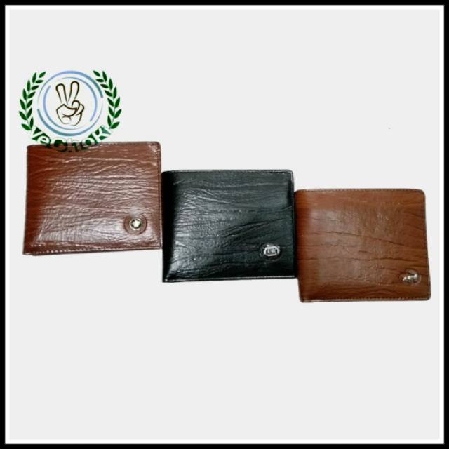 Dompet Pria Horizontal Kulit Sapi Derbi - Dunhil Versace Crocodile HA626