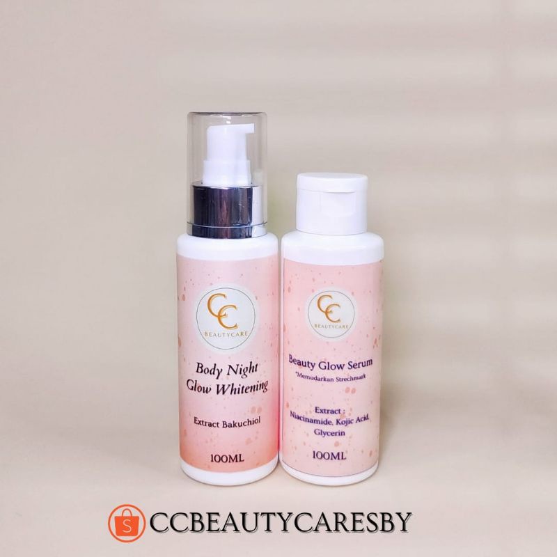 CC BEAUTYCARE Paket Body Glow Whitening Pemutih Badan