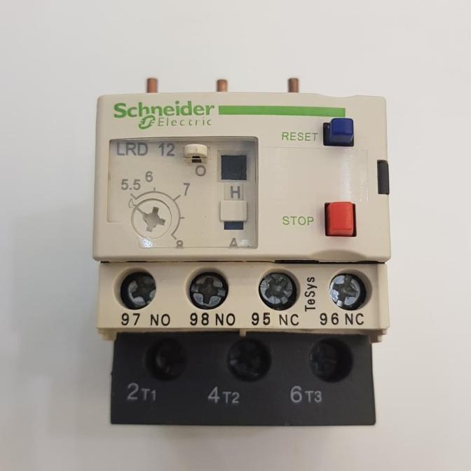 THERMAL OVERLOAD RELAY SCHNEIDER LRD 12 / LRD-12 / LRD12