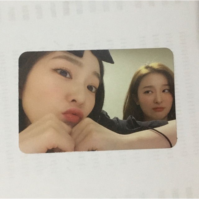 Red Velvel Irene Seulgi PC Top Note Ver.