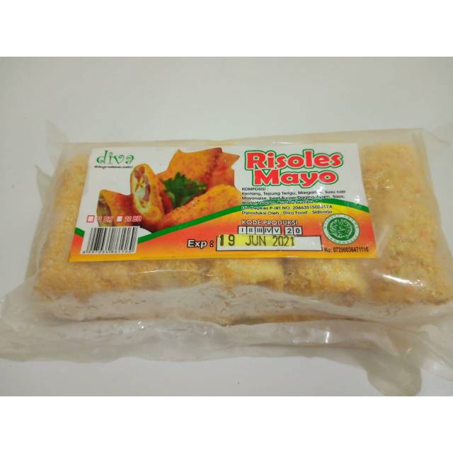 Risoles mayo frozenn merk DIVA