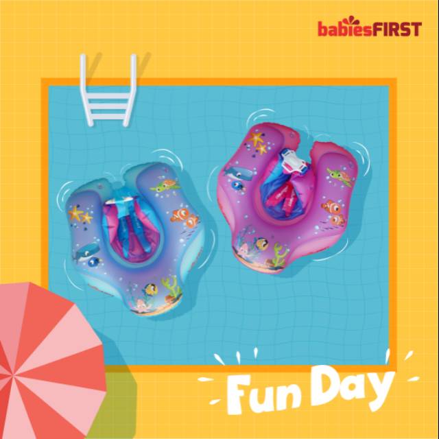 BF 302 BABIESFIRST INFLATABLE SWIM TRAINING