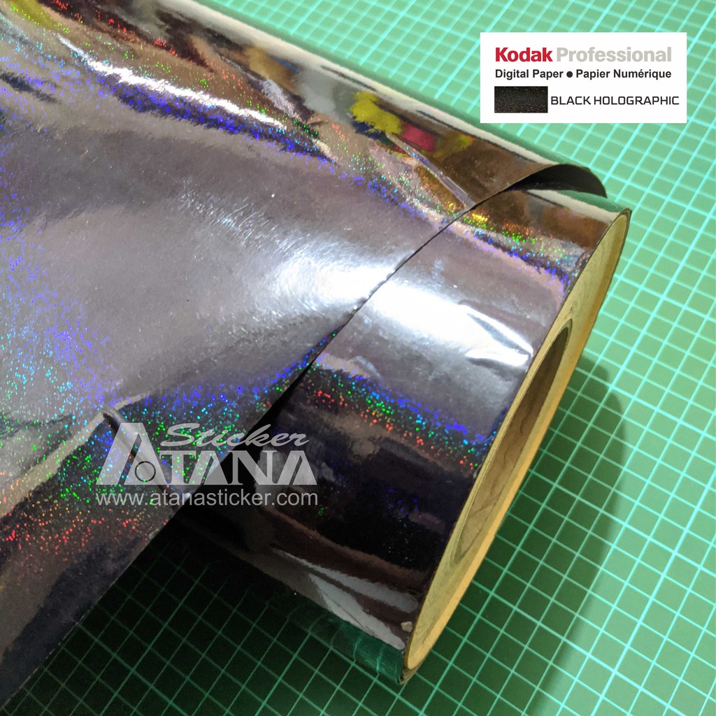 Kodak Professional Skotlet Hologram Bahan Cutting Stiker Print Holographic Pasir Vinyl Decal Glitter