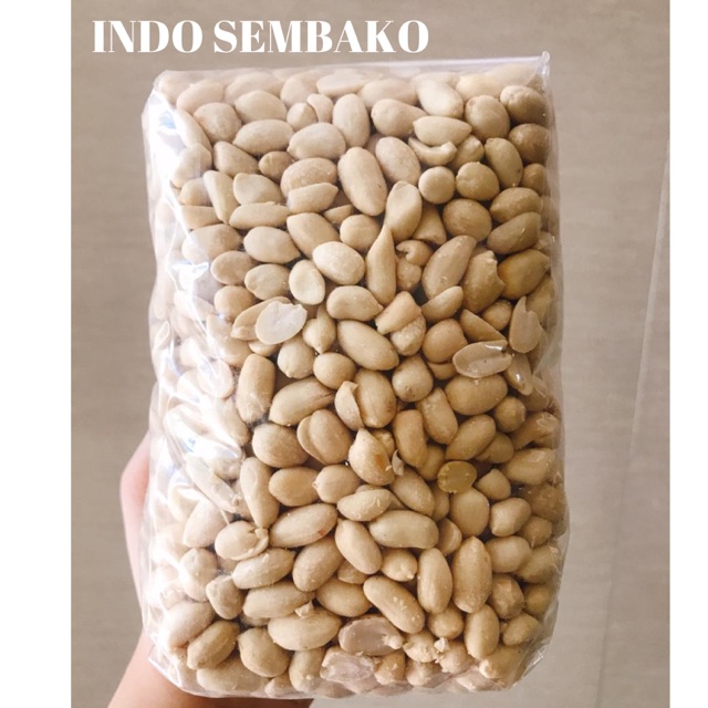 Kacang Kupas KBS 1kg / Kacang Tanah Kupas Tuban KBS 1kg / Kacang Kupas Goreng