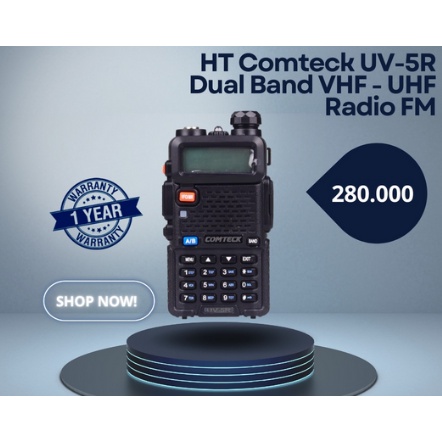 HT Handy Talkie Comteck UV 5R / UV5R dan UV82