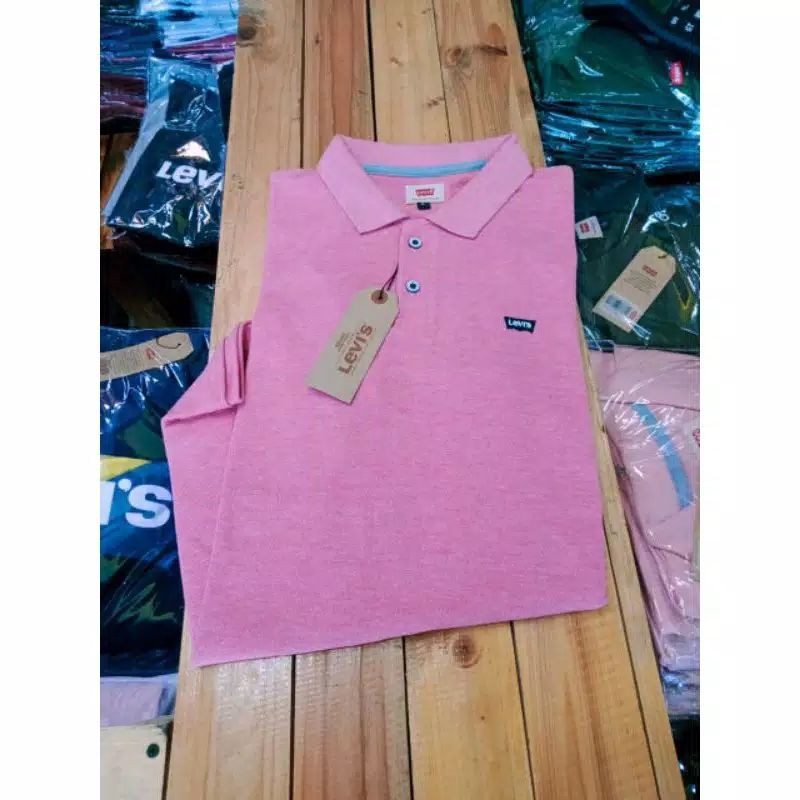 kaus distro pria kerah casual terbaru