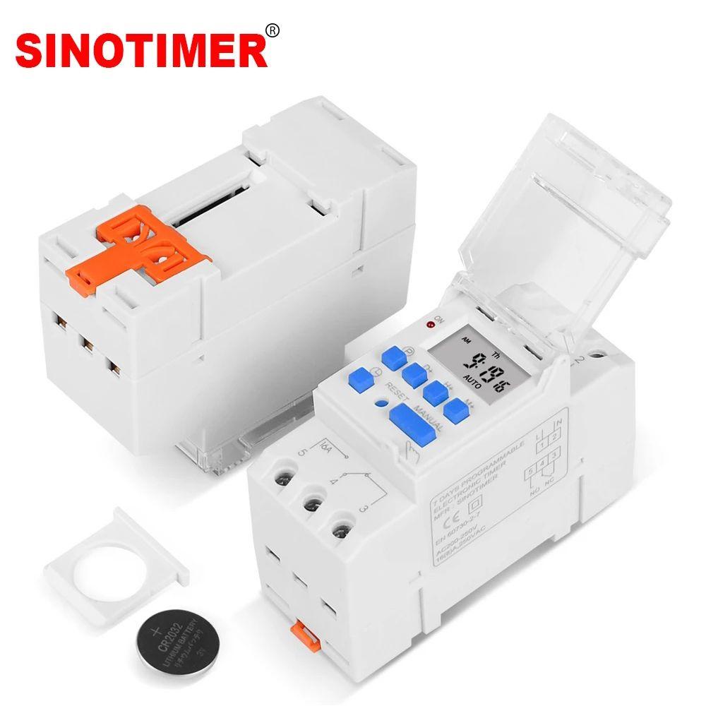 Solighter timer switch Profesional Mingguan 7hari Programmable Digital Smart switch timer