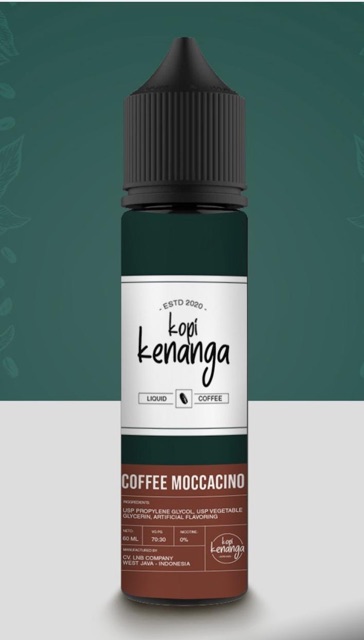 Liquid REAL COFFEE By The Vape Bean 60ml nic 3mg liquid kopi