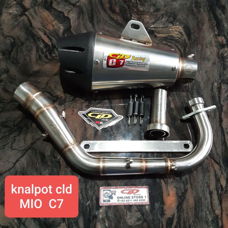 Knalpot Cld racing MIO/NOUVO/FINO110 type C7