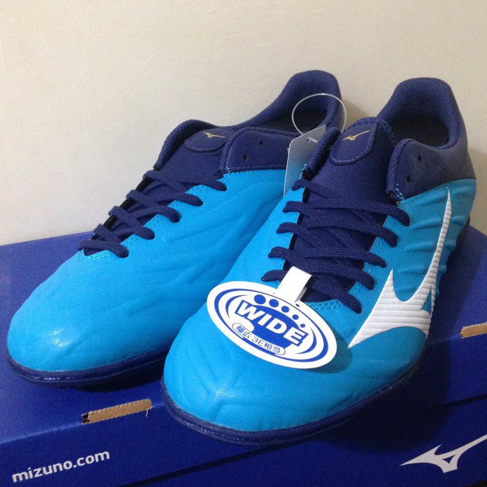 H0915 Sepatu Futsal Mizuno Rebula 2 V3 In Hawaiian Ocean Blue P1Gf187501 Original Bnib Nice