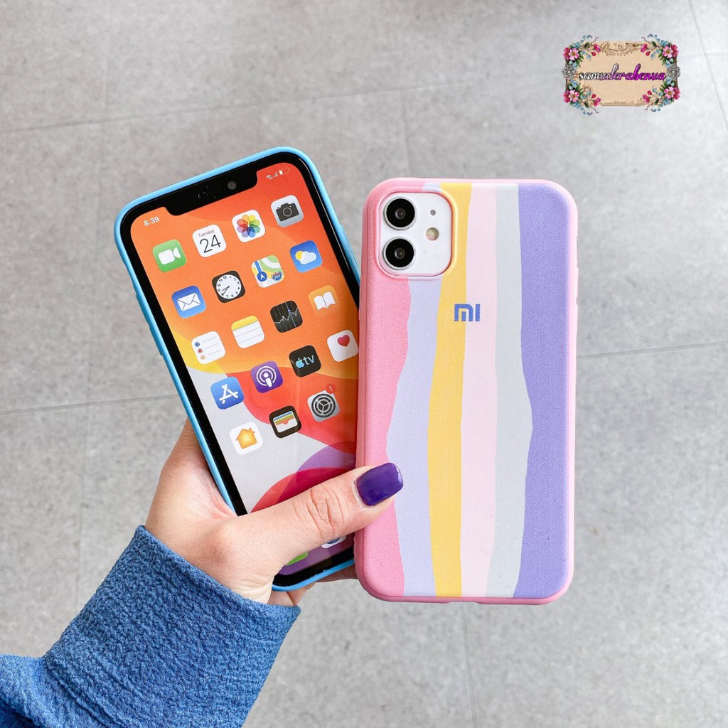 SS046 CASE RAINBOW XIAOMI REDMI 3 4A 5A 6A 7 8A 9A 9 9c POCO M2 SB1676