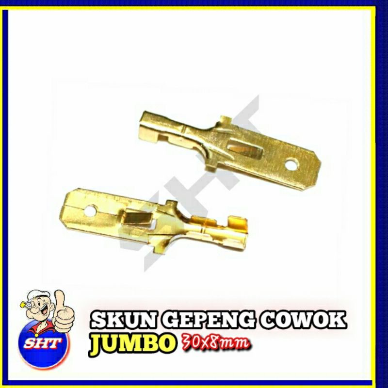 Skun gepeng cowok Jumbo