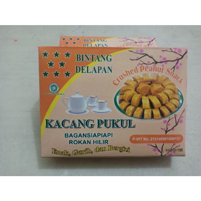 

snack Kacang Pukul BINTANG DELAPAN
