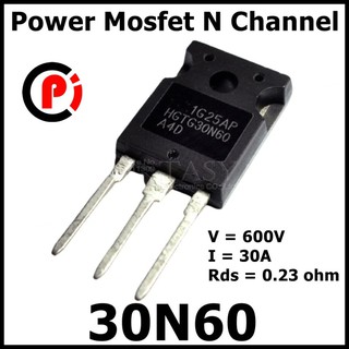 Power Mosfet N Channel 30N60 FQA30N60 FQA 600 Volt 30