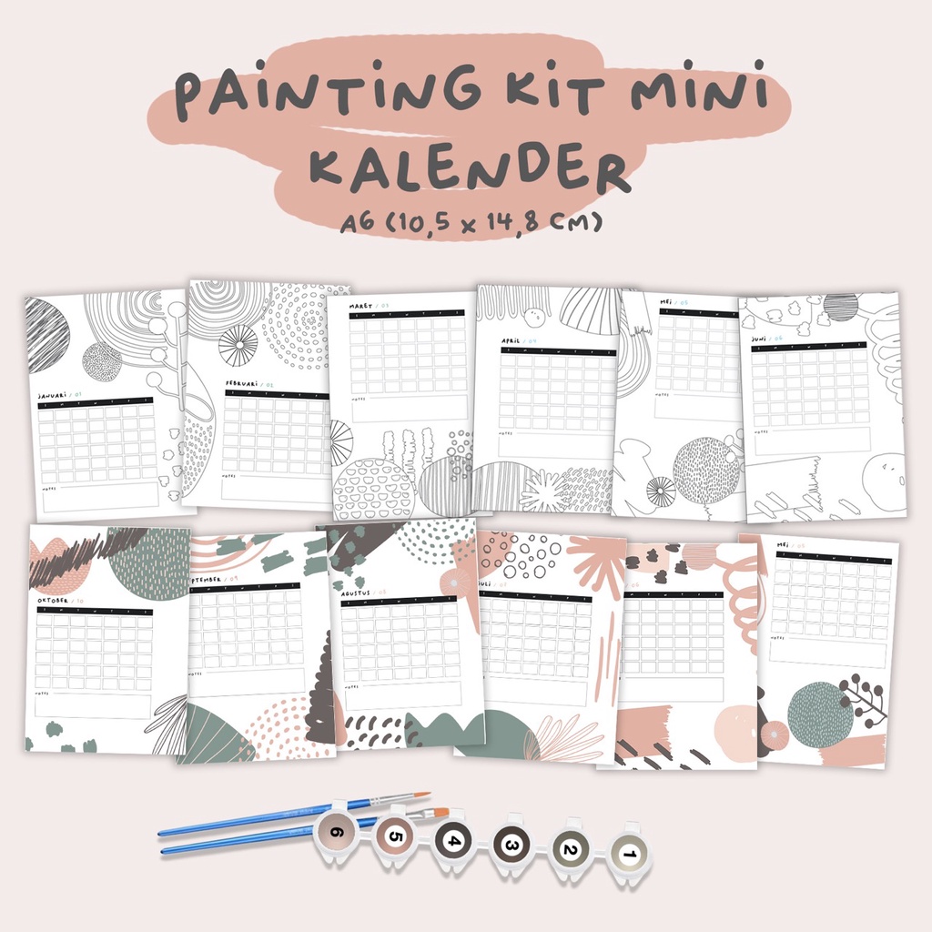

Painting Kit Mini Kalender
