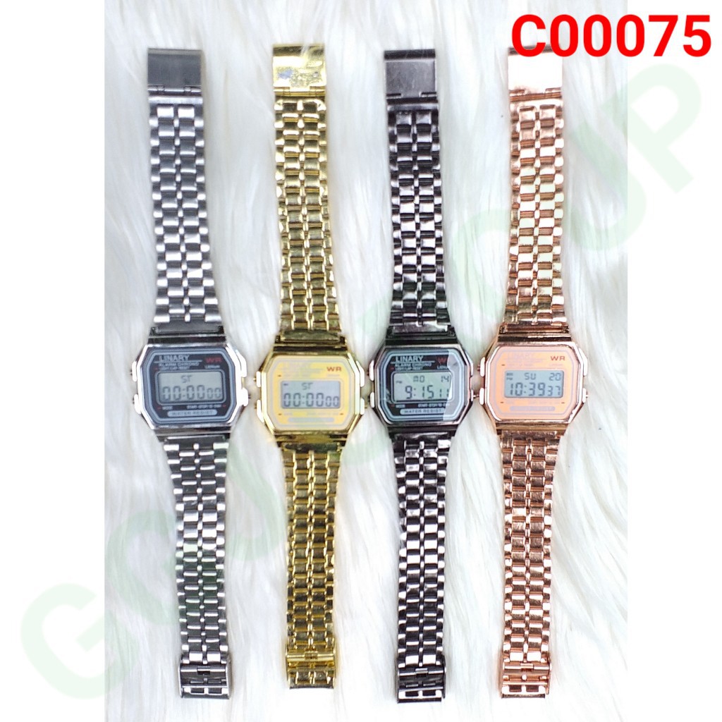 DC C ( C00075 ) JAM TANGAN KREPYAK DEWASA / TIDAK BISA MEMILIH