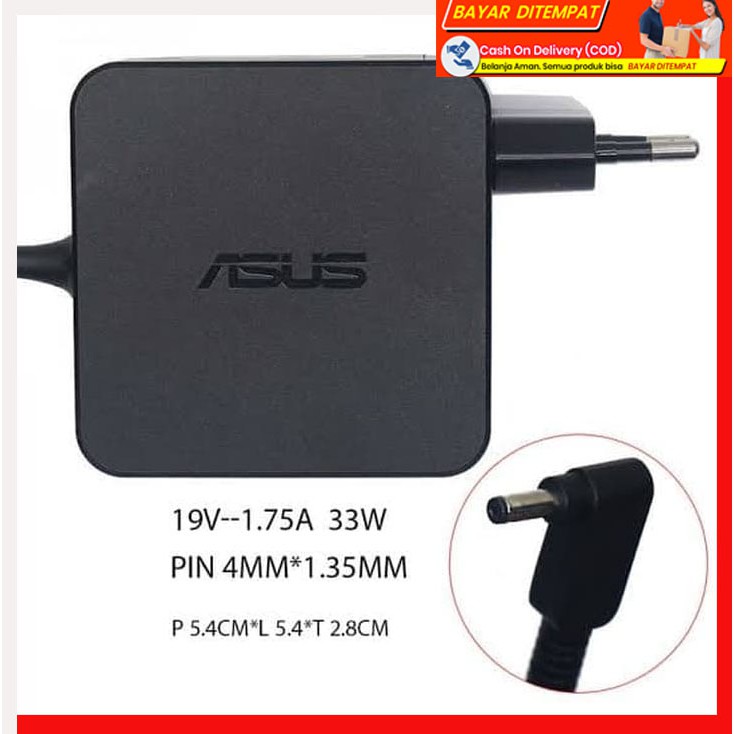 Adaptor Charger Laptop ASUS X200, X201, X202, X210 19v-1.75A 19v 1,75a