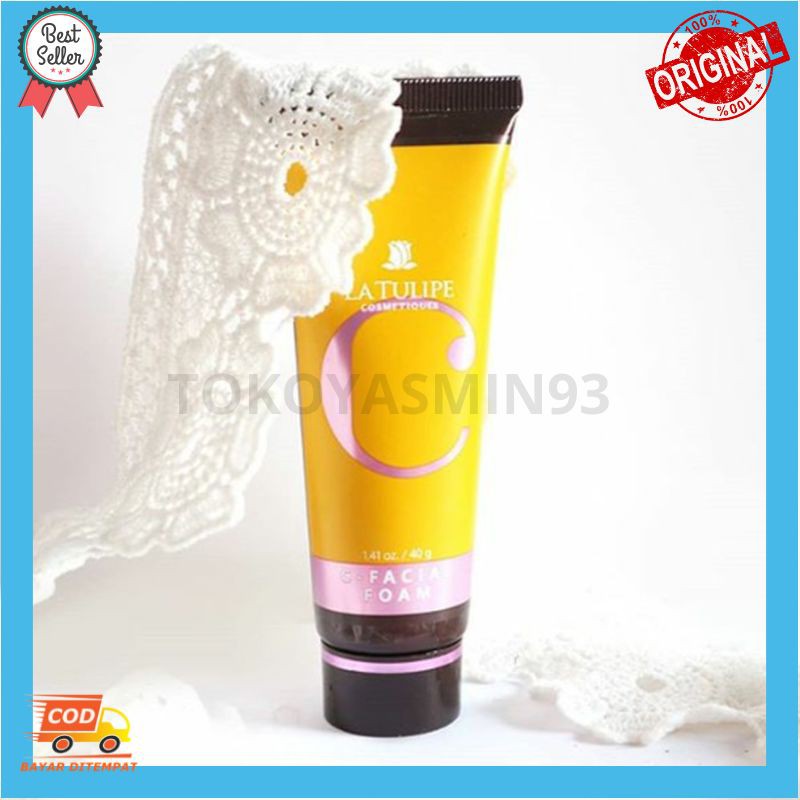 La Tulipe La Tulipe C Facial Foam Murah