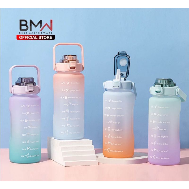 botol minum motivasi 2000ml