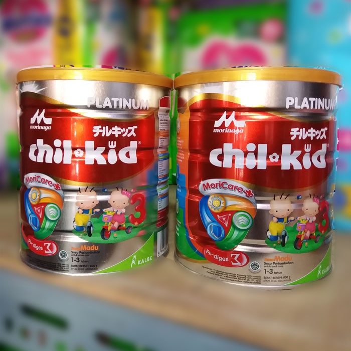 2 BUAH KALENG SUSU CHIL KID PLATINUM 1-3 TAHUN MORINAGA