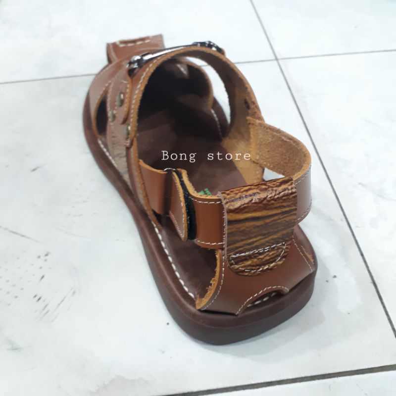 Sepatu sandal pria tali kulit asli sandal pria slide tali kulit asli sandal sepatu pria casual