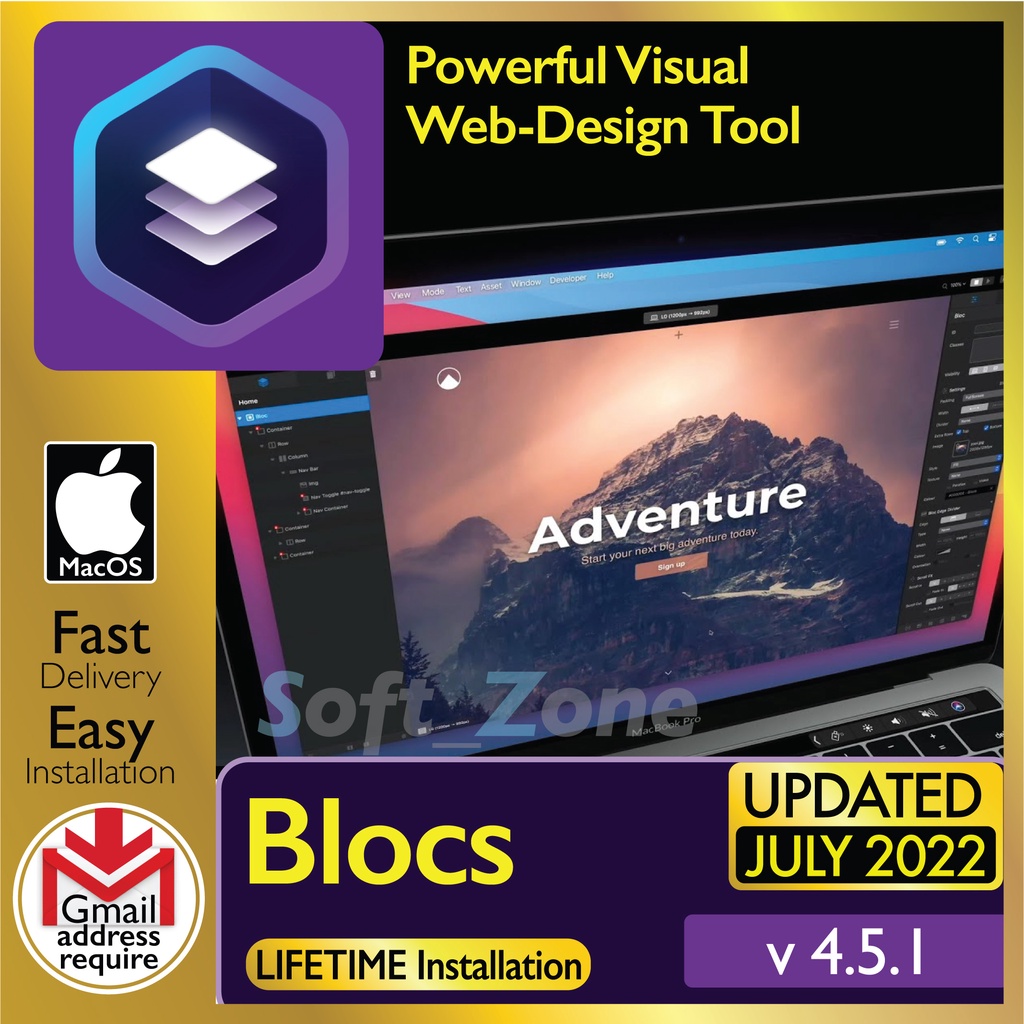 

Blcs 4.5.1 - Pwrfl Vsl Wb-Dsgn Tl [mcOSX Mntry (Intl/M1) Spprt] - Dgtl Dwnld