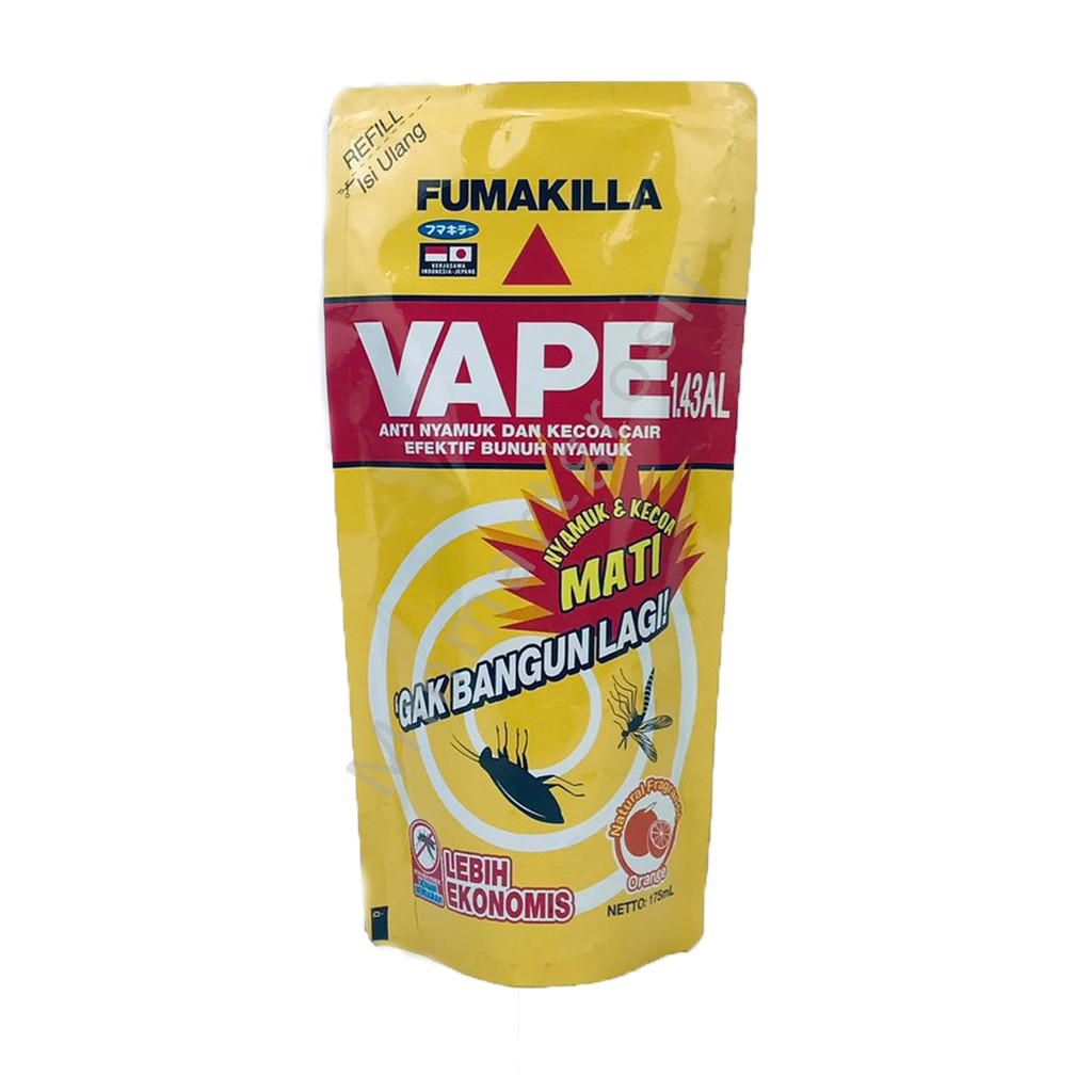 Fumakilla / Vape ./ Anti nyamuk dan kecowa / Orange