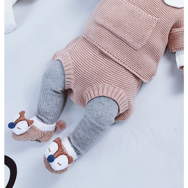 ELFYDO - KS02 Sepatu Bayi Bahan Bulu Halus Cutte Karakter Sepatu Bayi   Jakarta