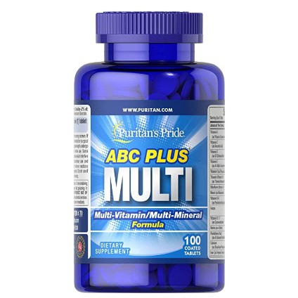 Puritan's Pride ABC Plus Multi 100 Tablets