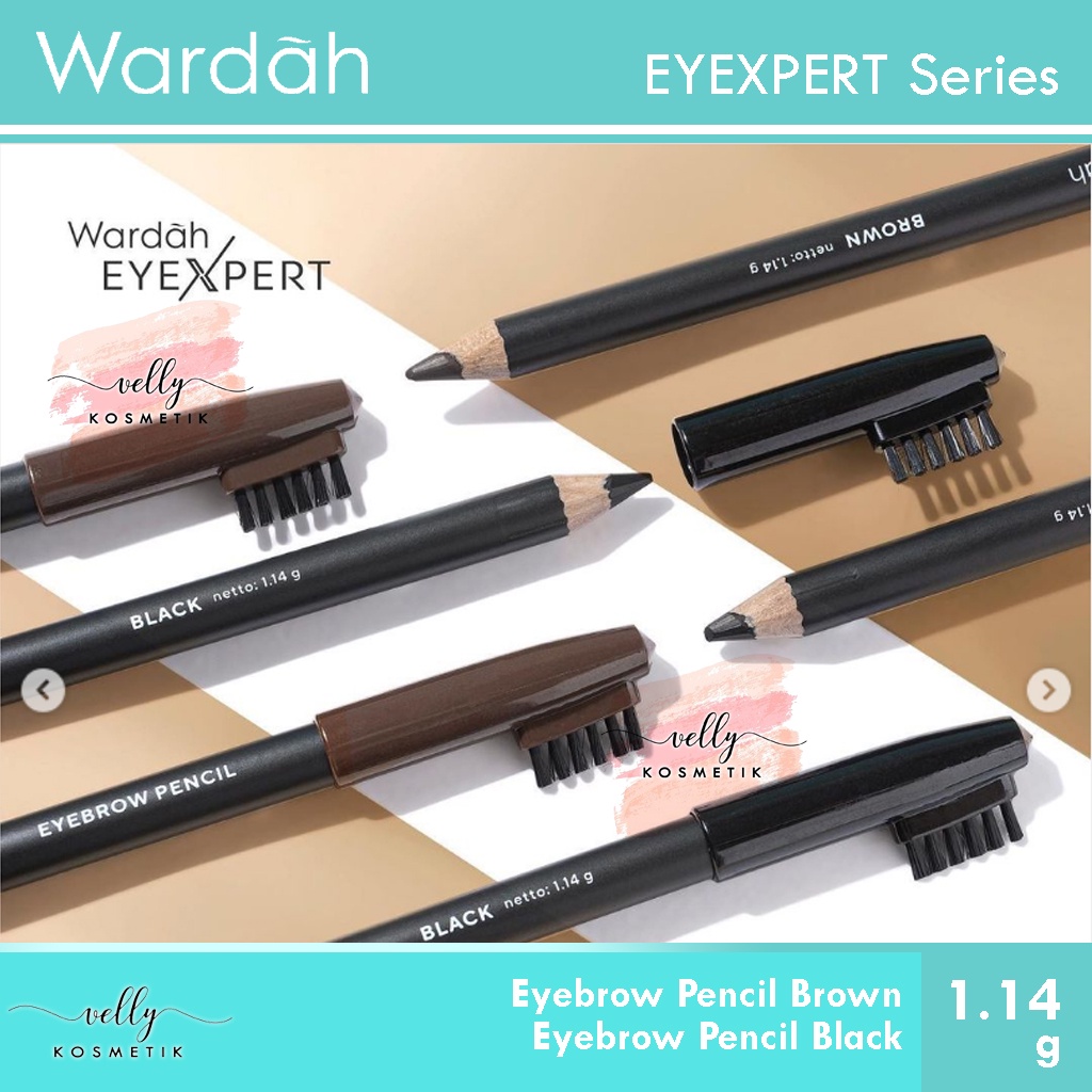 Wardah Eyebrow Pencil / Pensil Alis